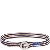 Pig & Hen - Rope Bracelets - Marinblå sand | silver Don Dino